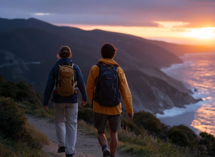 Coastal hiking trails